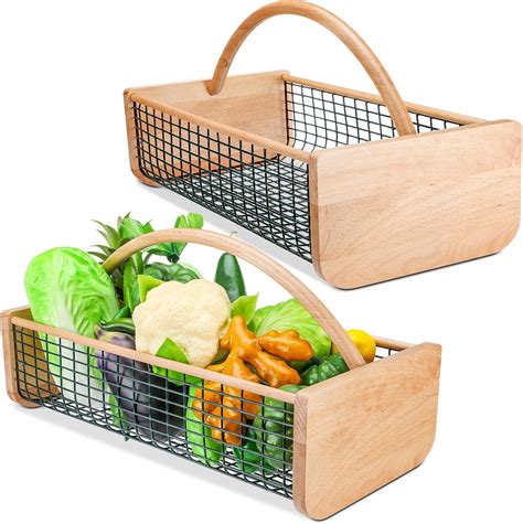 Amazon.com: Honeydak Large Garden Hod Harvest Basket Harvesting Basket ...