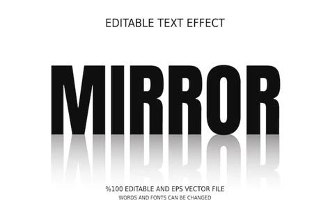 Image result for Mirror Text Effect