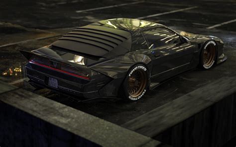 Widebody Pontiac Firebird Trans Am GTA Render Adds JDM Flavor, Keeps Icon Status - autoevolution
