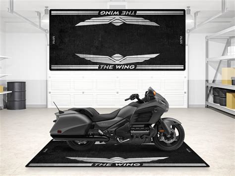 Amazon.com: wibeart Parking Mat for Goldwing The Wing Motorcycle Model ...