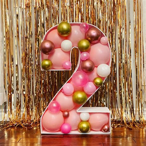 How to make a Balloon number mosaic | Balloons, Diy birthday ...