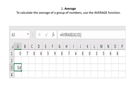 Image result for Excel Statistical Functions