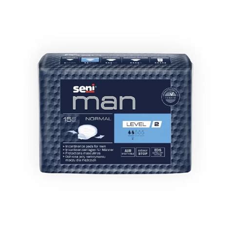 Seni Man Bladder Control Normal Pads (15 Pieces) - Cureka - Online ...