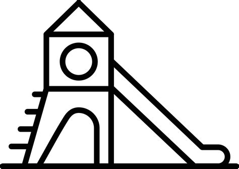 icono de contorno del patio de recreo 9248436 Vector en Vecteezy