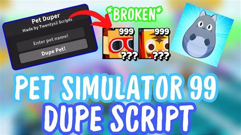 Image result for Pet Simulator Duplicate Script