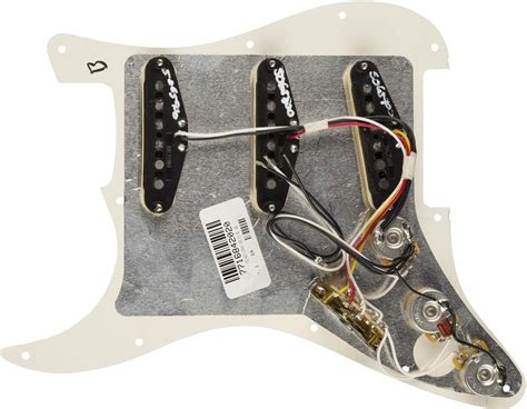 Fender Pre-Wired Strat Pickguard with Tex-Mex India | Ubuy