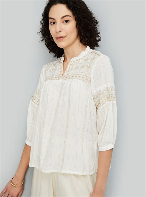 Buy Women Embroidered Tunic Online at just Rs. 799.0 - 1000014196723 ...