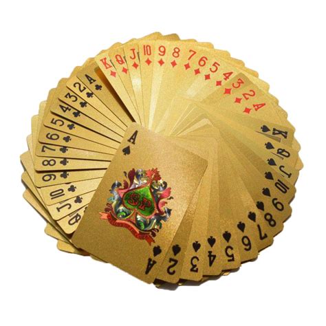 Stealodeal Gold Plated Playing Cards for Teen Patti, Nightout Fun ...