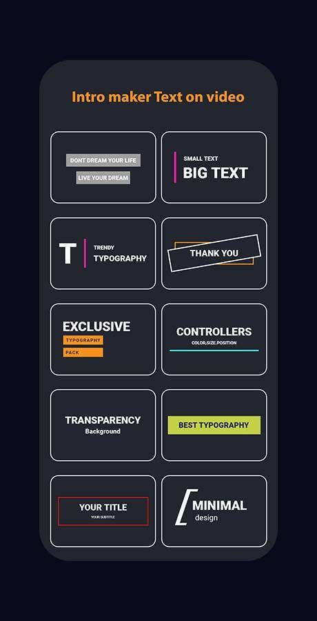 Image result for Video Intros Android
