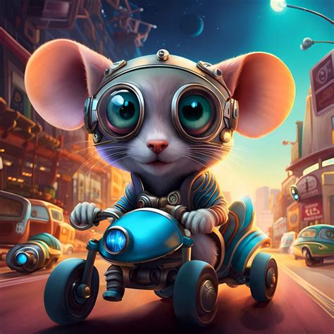 Space Race Rodents - Contestant Jeepers : r/nightcafe