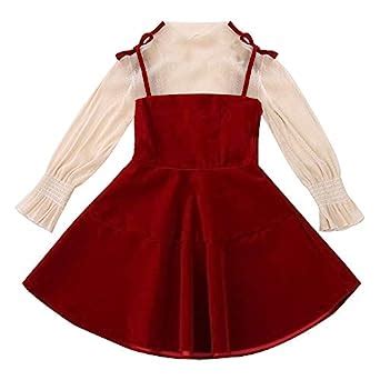 Buy Hopscotch Girls Polyester Solid Full Sleeves Top and Dress Overall ...