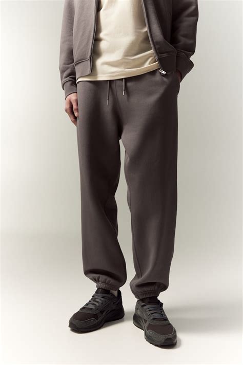 Relaxed Fit Sweatpants - Dark greige - Men | H&M IN