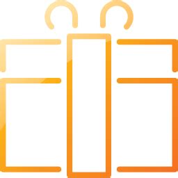 Web 2 orange gift 4 icon - Free web 2 orange party icons - Web 2 orange ...