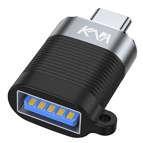 Kapa USB-C to USB 3.0 Female Aluminium Adapter, Type C to USB 3.0 Type ...