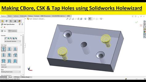Image result for How to Pattern Threaded Holes in SolidWorks