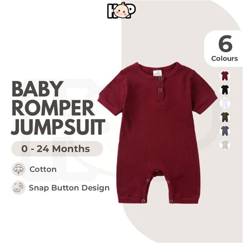 Romper Baby Boy Jumpsuit Baby Romper Baby Girl Romper Newborn Baby Baju ...