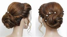 Bun Hairstyle by New Low Bun Hairstyle For Updo Hair Tutorial Bun Hairstyle