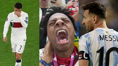 messi: "Is Messi the GOAT?": IShowSpeed's reaction to Argentina going ...