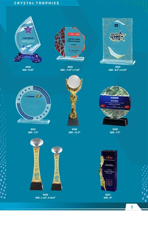 Crystal Trophies - Crystal trophy with Blue Base Manufacturer from New ...