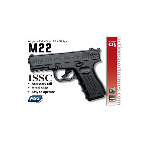 ISSC M22 Airgun CBB BB black, 119,95