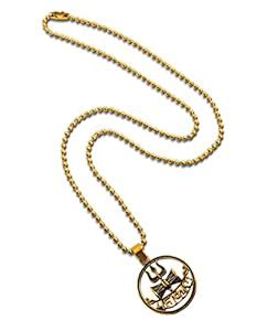 Buy Stylewell Golden Unisex Fancy & Stylish Round Shape Hindu God ...