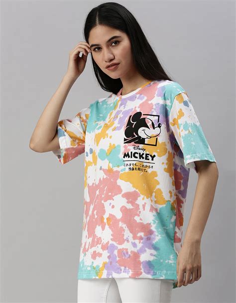 Mickey Oversized Tie-Dye T-Shirt – Veirdo