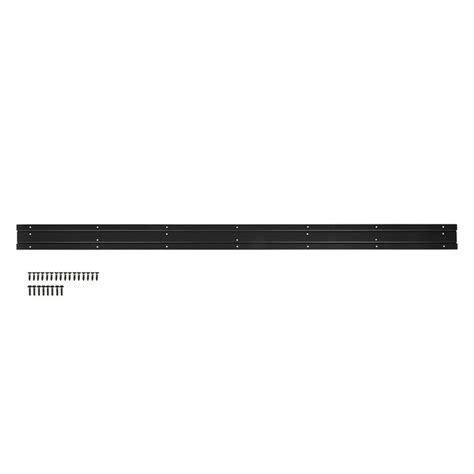 NewTechWood Drink Rail 6-ft Black Finished Stair railing Kit in the ...