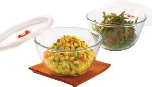 BOROSIL Borosilicate Glass Mixing Bowl Basics Price in India - Buy ...
