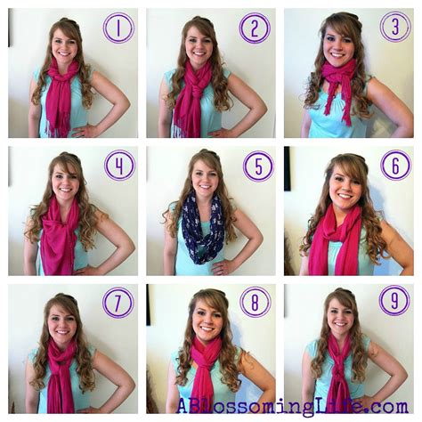 Ways To Tie Your Scarf Around Neck at Ryan Hannum blog