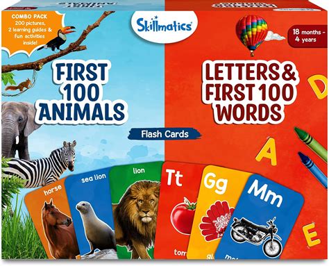 Buy Skillmatics Thick Flash Cards Combo for Toddlers -Montessori Toys ...