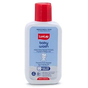 LuvLap Baby Wash-100ml, With Milk Protein, Oatmeal, Shea Butter and ...