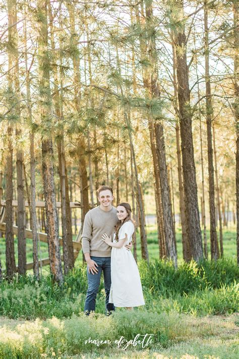Burgess Orchards Engagement Pictures | Alpine, UT Photographer - Maren ...