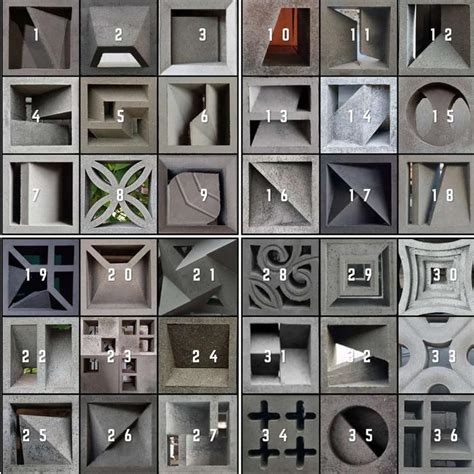 Jual roster beton beton minimalias congklak type - Abu-abu - Kab ...