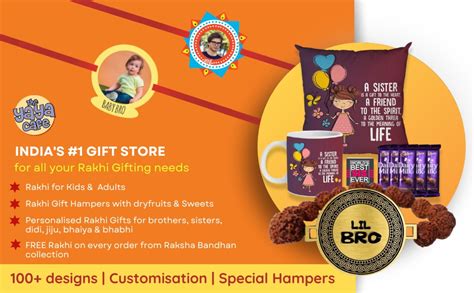 TheYaYaCafe World's Greatest Bro & Lion Baby Bro Printed Acrylic Rakhi ...