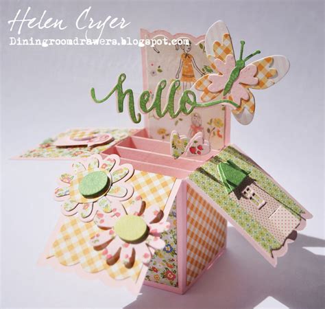 Image result for Sizzix Box Card Tutorial