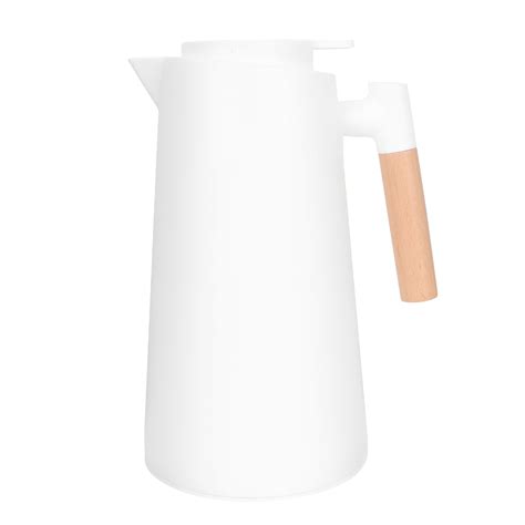 Thermal Jug Flask Coffee Carafe Glass Pitcher with Lid Insulation Water ...