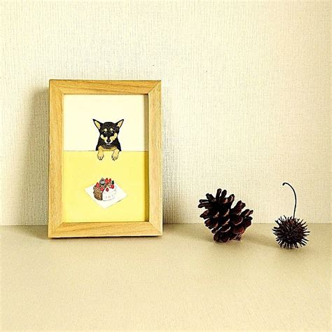 うちの子イラスト オーダー制作について | 絵と額縁 naokamimura | kadokado