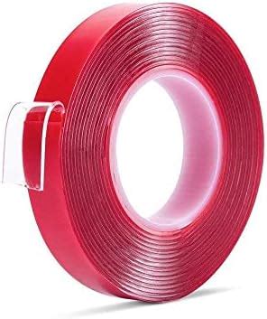 MHS Vhb Acrylic Transparent Double Side Gum Tape 10 mm X 7 Meter Tape ...