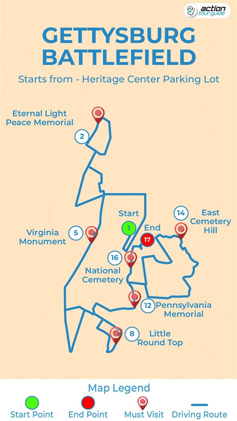 Gettysburg Maps NPMaps com - Gettysburg Map gettysburg auto tour map