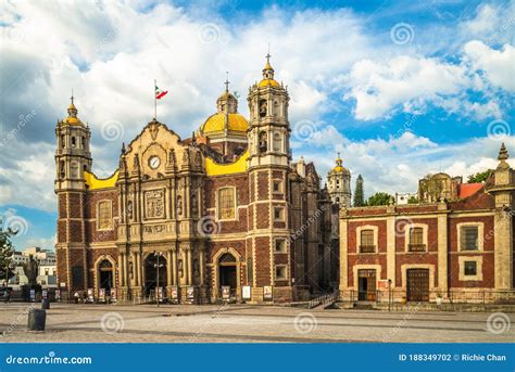 Basilica of Our Lady of Guadalupe, Mexico City Stock Photo - Image of ...