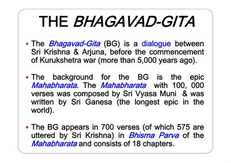 How Many Years Ago Was The Gita Written