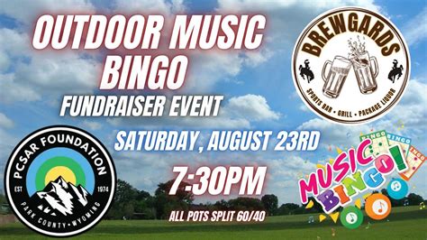 OUTDOOR MUSIC BINGO PARTY...PARK COUNTY SEARCH AND RESCUE FOUNDATION ...