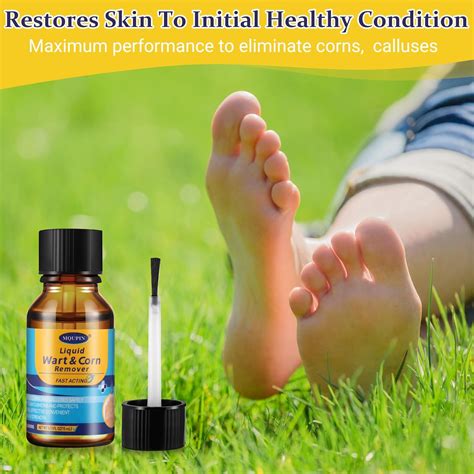 ENERIDEA Líquido removedor de verrugas – Tratamiento eficaz para verrugas plantares, planas y ...