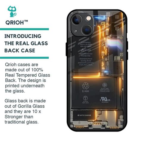 Glow Up Skeleton iPhone 13 Glass Back Cover - Flat 35% Off On iPhone 13 ...