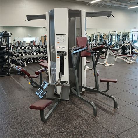 Cybex 4-Stack Modular Gym – Lat Pulldown, Low Row, VKR, Ab Bench & Hyp ...