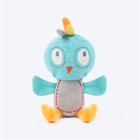 Buy HUFT Blooey Birdy Squeaky Plush Toy for Dogs - Multicolor – Heads ...