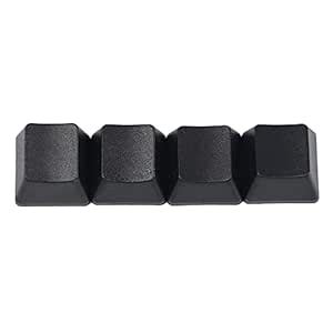 24 PCS PBT OEM Profile Blank Black Red White Keycap 1u R1 R2 R3 R4 ...