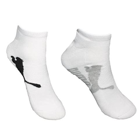 Buy Puma Socks Men's 6 Pack 1/2 Terry Form Stripe Low Cut Socks (Sock ...