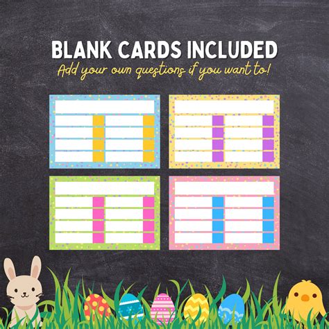 Easter Friendly Feud Game, Printable Easter Game, Easter Party Game ...