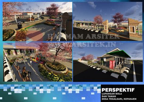 LAPANGAN SEPAK BOLA DAN TAMAN PUBLIK DESA TEGALSARI, KEPANJEN ...